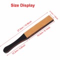 Manual Double-layer PU Leather Shaving Strop Straight Razor Sharpener Strap Belt Necessary Shaving Strap Tool Knife Sharpener