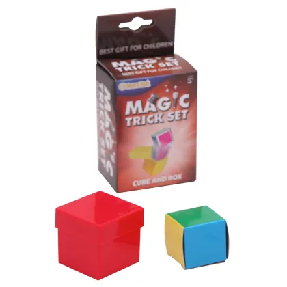 Funny Magic Prop Cube and Box for Children