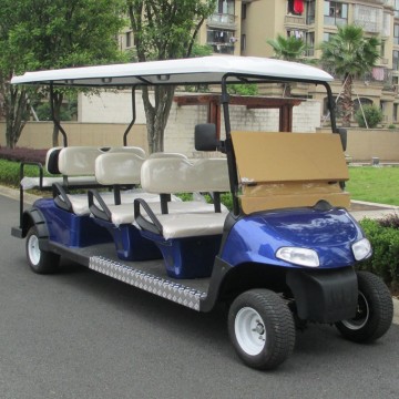 Carrinho de golfe usado elétrico de 8 lugares