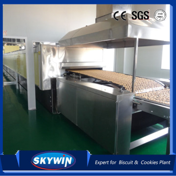 Biscuit Gas Baking Oven for Biscuit Machine