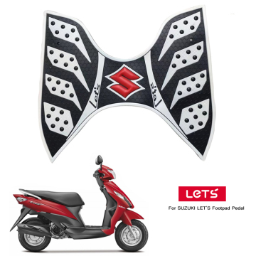 Waterproof Foot Pedal Pad Cover for SUZUKI LET'S Scooter Motorcycle