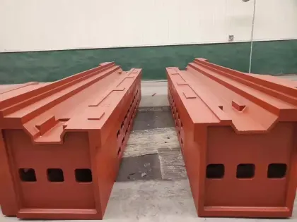 Gray iron hard rail machine tool column casting