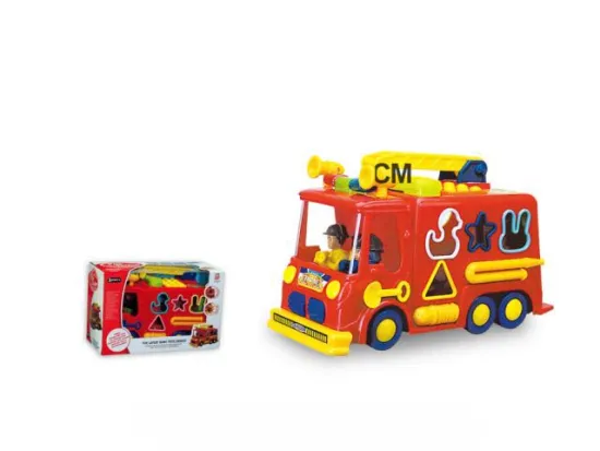 B/O FIRE ENGINE W/BLOCK