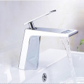 Brass Square Matte Black Basin Faucet