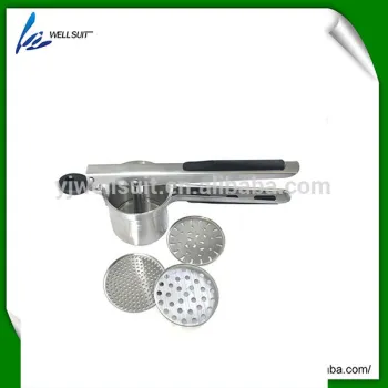 Good quality vegetable fruit masher stainless steel ricer masher potato