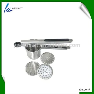 Good quality vegetable fruit masher stainless steel ricer masher potato