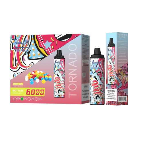 Randm Tornado Authentische Bananenmilchgeschmack 6000 Puffs