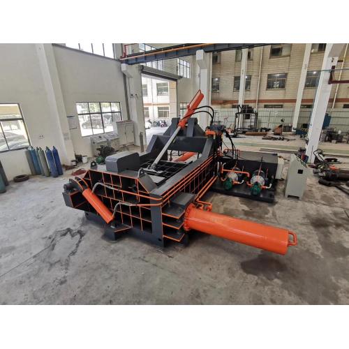 Automatic Scrap Metal Compactor Hydraulic Big Stainless Steel Scrap Metal Baling Press Manufactory