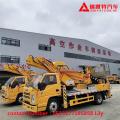 Vertical lifting type aerial picking truck