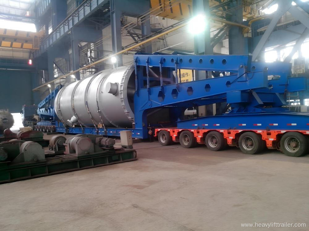 more than 100 tons drop deck trailer