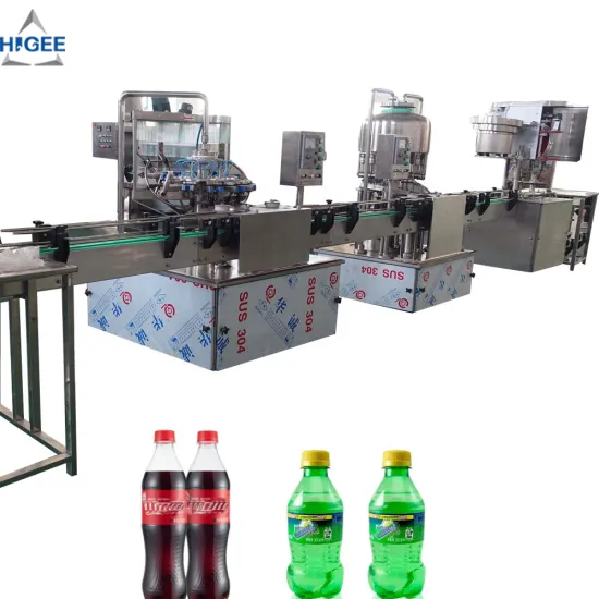 Carbonated Beverage Filling Machine for Soft Drinks and Industrial Production Lines