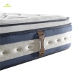 Comfortable full size latex foam pocket spring mattress