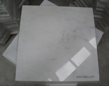 China Statuary White Marble Slab Tile Cut-to-Size