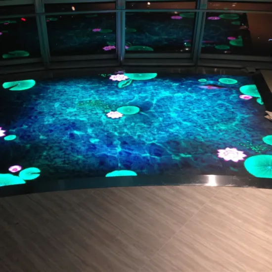 LED Video Interactive Dance Floor for Party Events