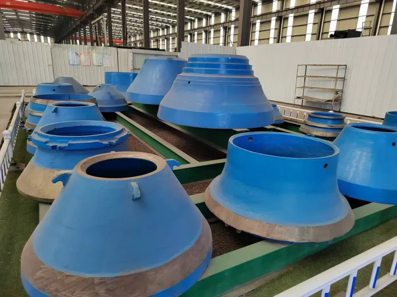 Concave and Mantle Cone Crusher Spare Parts