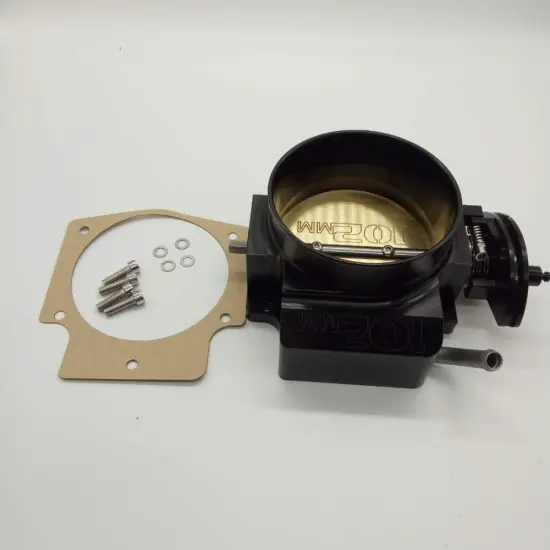 Auto Parts billet GM Throttle body 102MM  LS1/LS2/LS6 CNC machining for Racing Engine