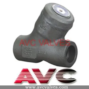 Y-Type Forged Steel Welded Bonnet Check Valve(Threaded NPT,SW)AVC025