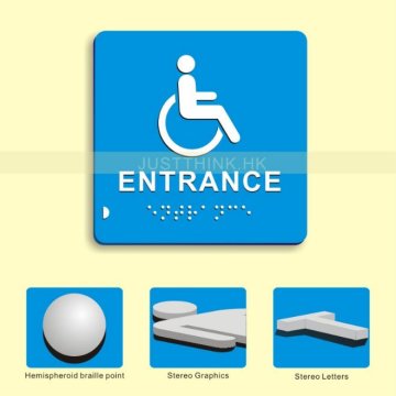 Professional Customized Acrylic 3D Door Sign Entrance Sign Plate FZ-BDS110322