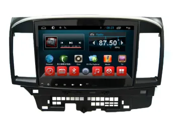 Android Car GPS Glonass Navigation Quad Core Mitsubishi Lancer EX Auto Video Player TFT 1024*600 Touch Screen