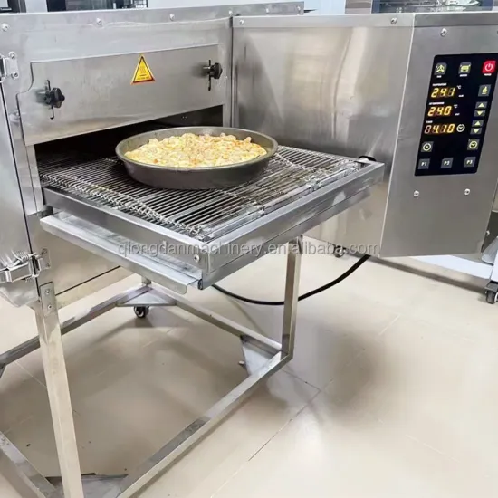 Commercial Conveyor Belt Pizza Oven - 60 Pcs 9 Inch Pizza Baking Oven for Restaurants
