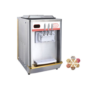 3 flavor soft ice cream machine