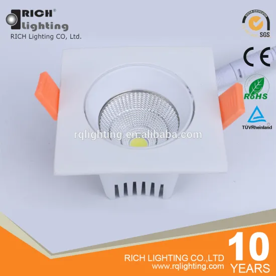 Fashionable Square Panel Spot Light 9w