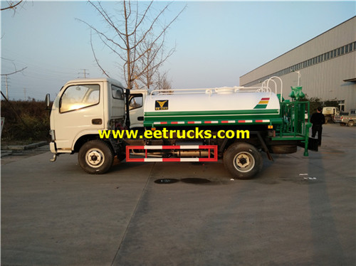 3000l kananan ruwa spraying manyan manyan motoci