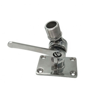 XINXING MARINE Stainless Steel 316 Antenna Base with Threaded Head