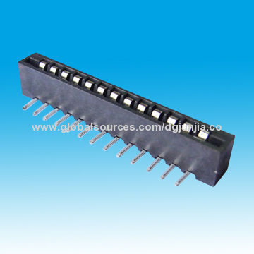2.54mm Pitch FPC/FFC Connectors, Right Angle Type, with Tin Plating and UL94V-0 Rating