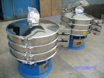 High efficient coffee powder rotary vibrating sieve layer