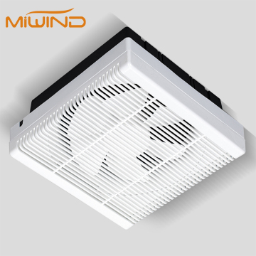 6 Inch Commercial Kitchen Hood Bathroom Ceiling Shutter ABS Exhaust Fan