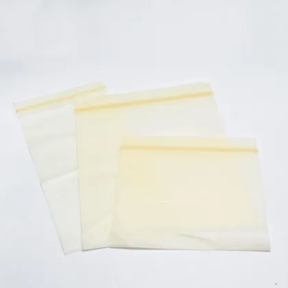Self Seal Biodegradable Compostable Zipper Packaging Bags