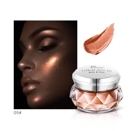 Face Body Beauty Jelly Private label Makeup Highlighter