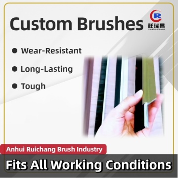 Door Bottom Sealing Brush Strip for Sound Insulation