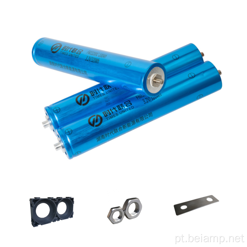 LifePO4 Battery Cylinder Cell 3.2v100ah para armazenamento de energia