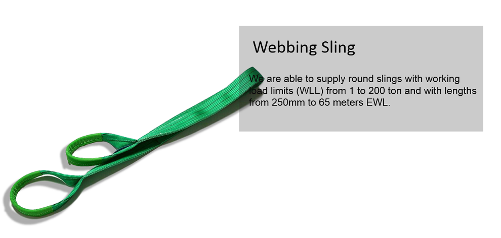 webbing sling (10)