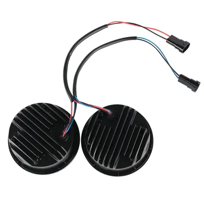 Waterproof 12v led lights beam motorcycle motorbike head light
