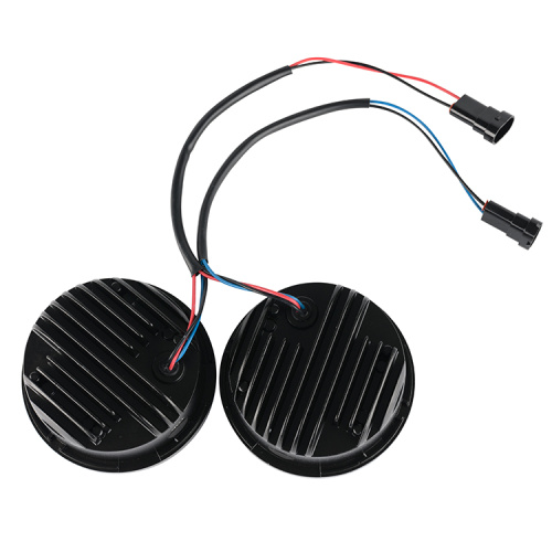 વોટરપ્રૂફ 12 વી એલઇડી લાઇટ્સ બીમ મોટરસાયકલ મોટરબાઈક હેડ લાઇટ