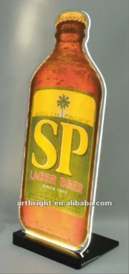 Advertising Crystal LED (bottle) sign