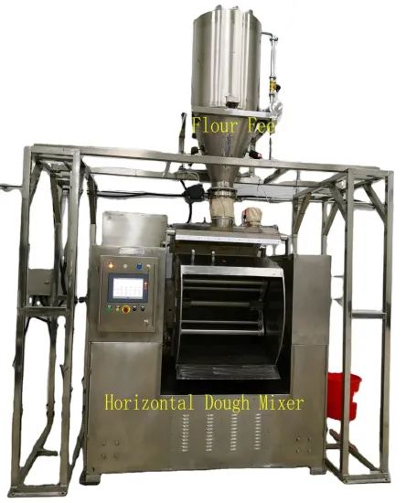 Horizontal Dough Mixer: Fermentation and Panko Production for Bread Crumb Making