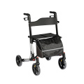 Aluminium 4 wielen vouwen lichtgewicht rollator walker