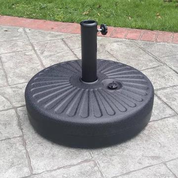 Marble Cast Iron Plastic Round Resin Water Filled Beach Garden Sun Umbrella Parasol Base with Wheels