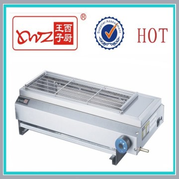 Ceramic stove gas BBQ grill