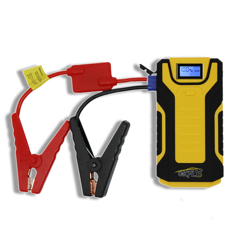 GKFLY Emergency Car Jump Starter 16000mAh High Capacity Car Starting ...