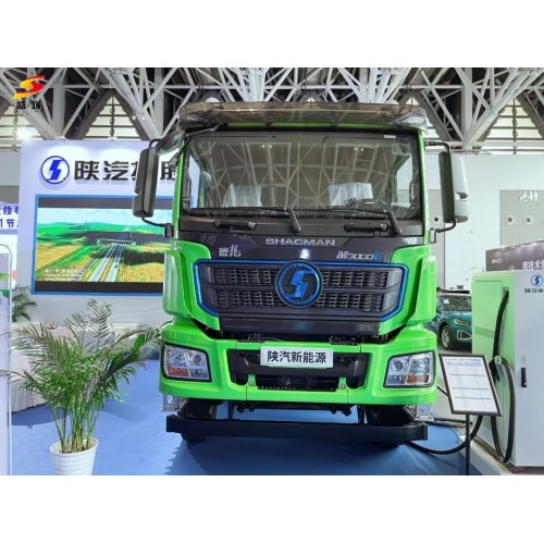 Model Truk Sampah Shacman M3000E Energi Baru