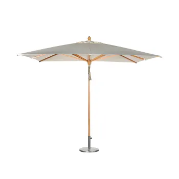 Commercial Custom Wooden Large Outdoor Umbrellas for Restaurants and Gardens