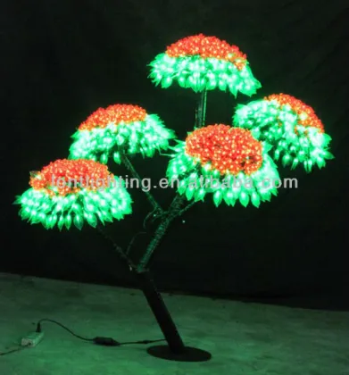 LED Mushroom Tree Lighting: Fungus-Shaped LED Lights for Ambiance
