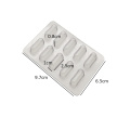 Plastic Clear Capsule Pill Blister Insert Tray Packaging