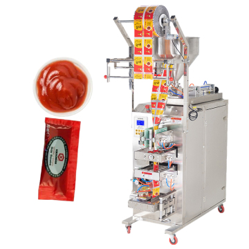 Automatic Liquid Packing Machine for Tomato Paste, Ketchup, and Shampoo Sachets