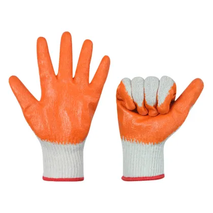 Wear-Resistant & Breathable Latex Site Protection Gloves: Ideal Labor Protection Gear